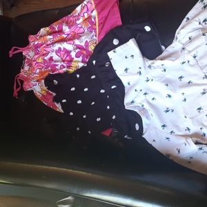 Size 5 Girls 3 Dresses / Romper